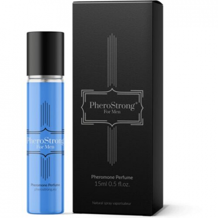Parfumuri cu feromoni - Parfum cu Feromoni Pherostrong  pentru Barbati, 15 ml