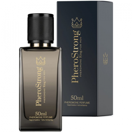 Parfumuri cu feromoni - Parfum cu feromoni Pherostrong pentru barbati, aroma lemnos-aromatica, 50 ml