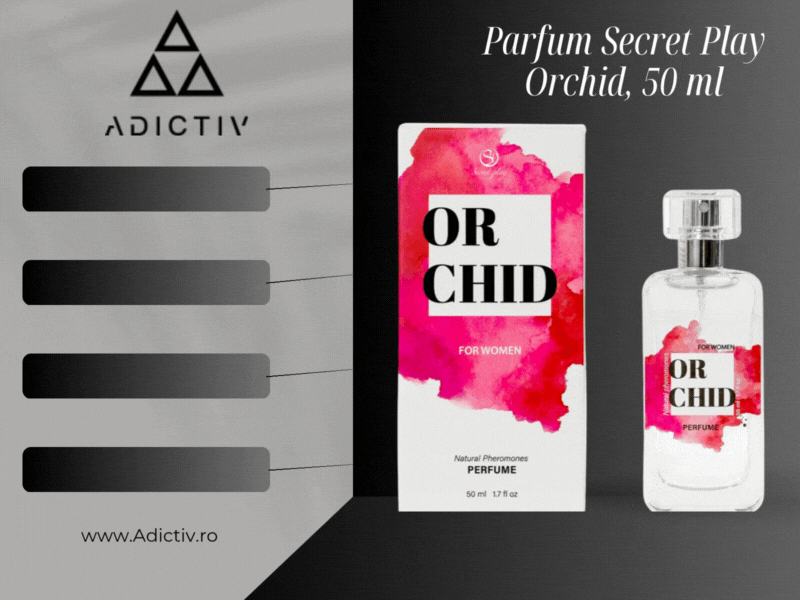 Parfum Secret Play Orchid –  Sensual Feminin cu Atragator Sexual Natural 50 ml [1]