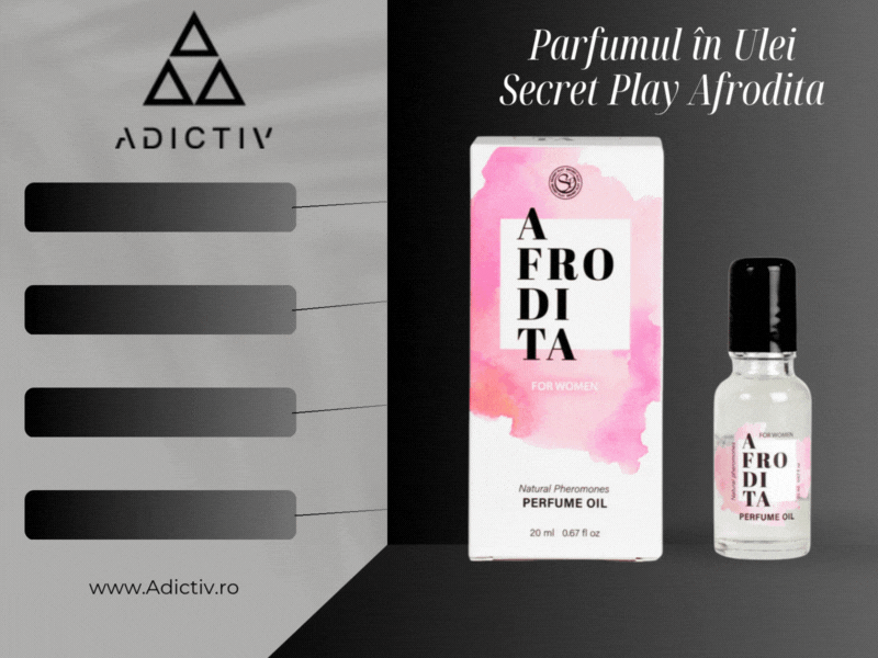 Parfumul în Ulei Secret Play Afrodita cu Atragator Sexual Natural 20 ml [1]