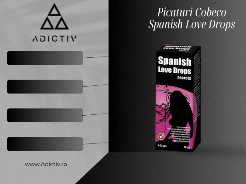 Picaturi Afrodisiace Cobeco Spanish Love Drops Secrets – Intensifica Dorinta Sexuala, 30 ml [2]