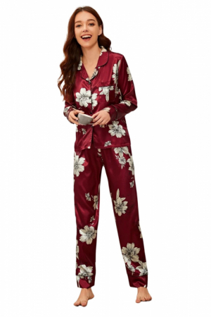 Pijama dama satin Flor ADCP0037 Adictiv [1]