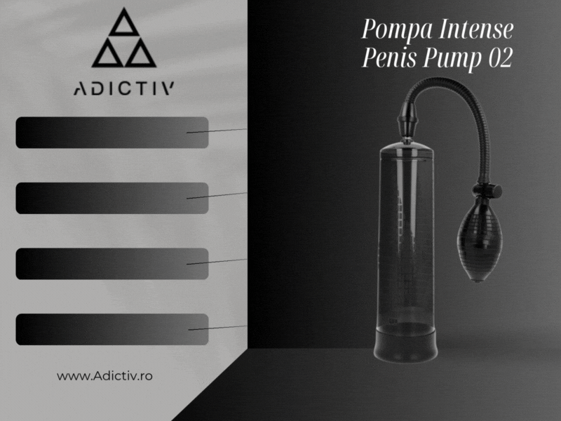 Pompa Intense Penis Pump 02 cu Manometru pentru Cresterea Penisului si Erectii Puternice [1]