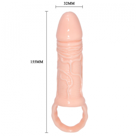 Prelungitor Extensibil pentru Penis si Testicule Pretty Love – Lungime, Grosime si Textura Adaugata [2]