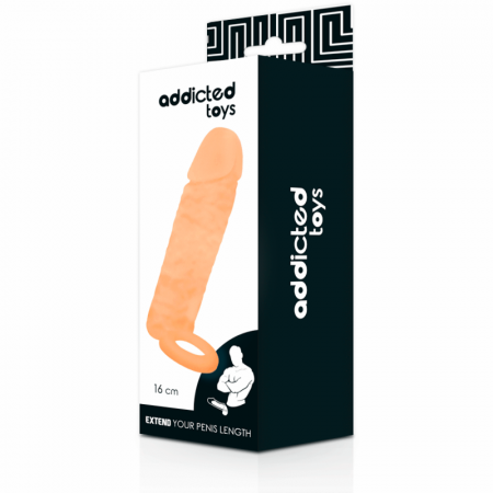 Prelungitor Penis Addicted Toys Natural 14 cm + 2.5 cm [3]