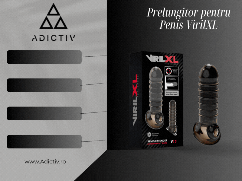 Prelungitor pentru Penis VirilXL Extension, Creste Grosimea si Lungimea cu 30%, Negru, Material Moale TPE, 13,5 cm [1]