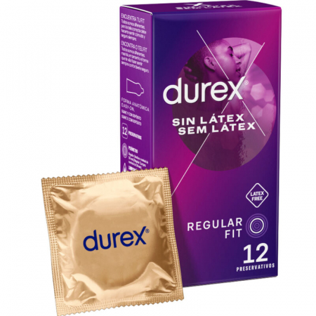 Prezervative - Prezervative Durex Sin Latex Regular Fit 56 mm – Protectie Fara Latex pentru Confort Maxim