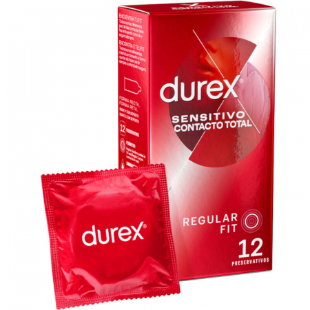 Prezervative - Prezervative  Durex Sensitivo Contact Total - Ultra-Fine pentru Sensibilitate Maximă 12 buc