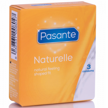 Prezervative - Prezervative Pasante Naturelle 54 mm 3 Buc - Confort Natural si Siguranta