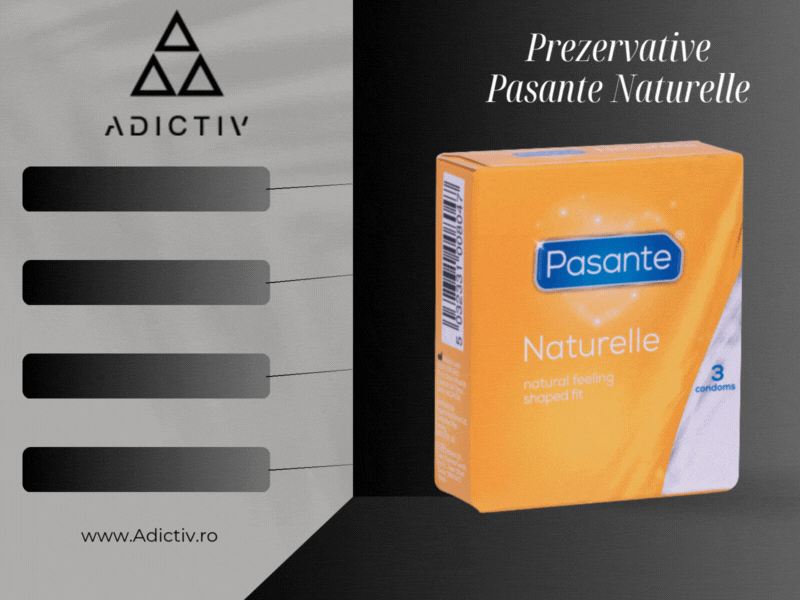 Prezervative Pasante Naturelle 54 mm 3 Buc - Confort Natural si Siguranta [1]