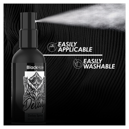 Spray Black Hole Delay, pentru Intarzierea Ejacularii, 30 ml [3]