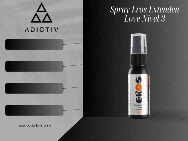 Spray Eros Extenden Love Nivel 3 pentru Intarzierea Ejacularii 30 ml – Control si Placere Prolongata [1]