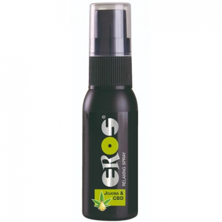 Intarzierea ejacularii - Spray relaxant Eros pentru prelungirea relatiilor intime, cu jojoba și CBD, 30 ml