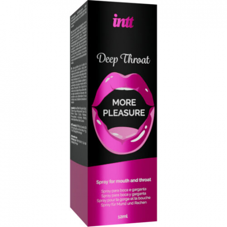 Spray stimulant pentru sex oral  Deep Throat Mentolat INTT, efect racoritor pentru intensificarea placerii si reducerea sensibilitatii, 12 ml [1]
