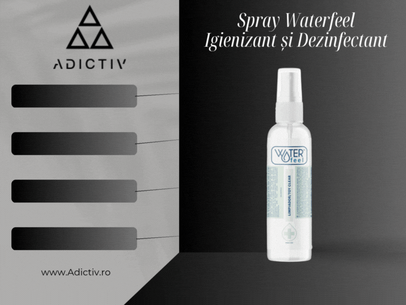 Spray Waterfeel pentru Igienizarea si Curatarea Jucarilor Sexuale 150 ml [1]