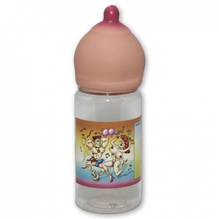 Accesorii sexuale - Obiecte decorative erotice - Sticla amuzanta in forma de san "Boobie Bottle" , Diablo Picante, pentru petreceri
