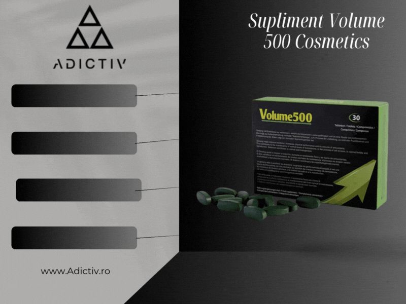 Supliment Volume 500 Cosmetics pentru Cresterea Cantitatii și Calitatii Spermei 30 buc [2]