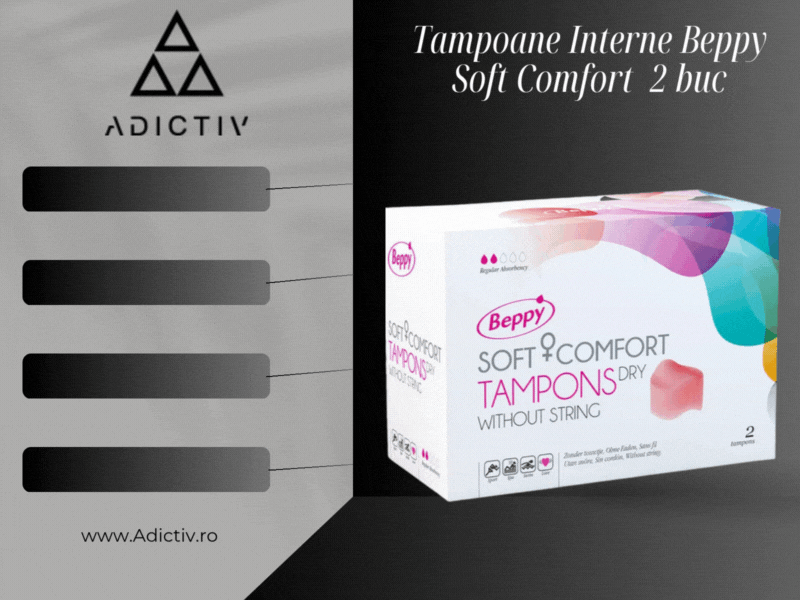 Tampoane Interne Beppy Soft Comfort Dry Igienice 2 buc [1]