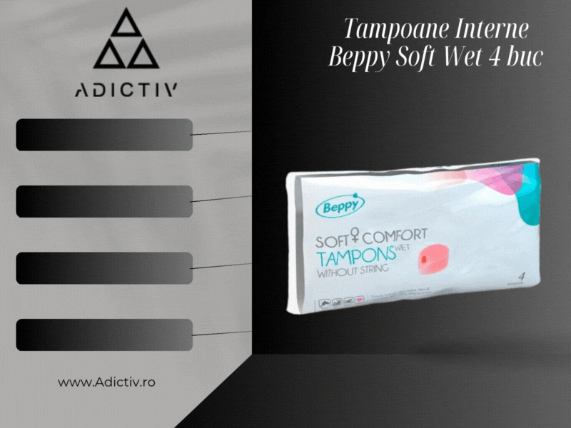 Tampoane Interne Beppy Soft Comfort Wet Igienice 4 buc [1]