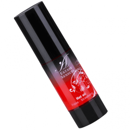 Masaj erotic - Ulei de Masaj Extase Sensual cu Efect de Incalzire 30 ml - Intensifica Pasiunea si Placerea