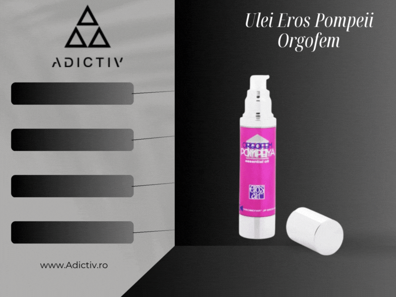 Ulei Eros Pompeii Orgofem Intim Natural pentru Femei, Hidratare, Lubrifiere si Confort Intim, 50 ml [1]