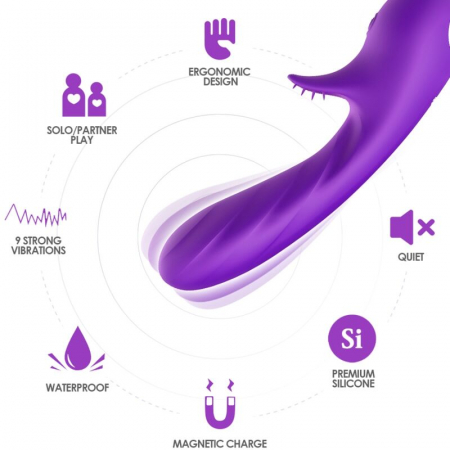 Vibrator Armony – Design Premium pentru Placere Intensa, Mov [5]