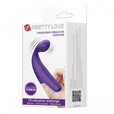 Mini vibratoare - Vibrador Deget Reincarcabil Pretty Love – Mic, Dar Puternic