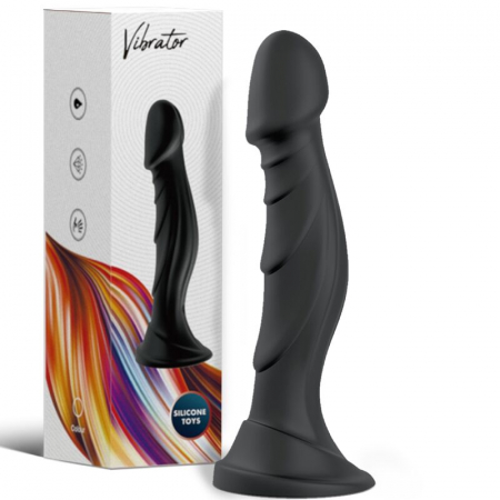 Vibratoare clasice - Vibrator Anal cu Telecomanda Armony, din Silicon Negru, 9 Moduri de Vibratie