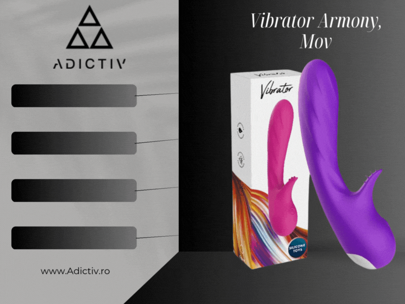 Vibrator Armony – Design Premium pentru Placere Intensa, Mov [1]