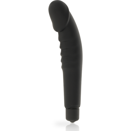 Vibrator Clasic Dolce Vita 7 Moduri de Vibratie, Negru, Silicon Moale, 158 x 31 mm, Impermeabil [3]
