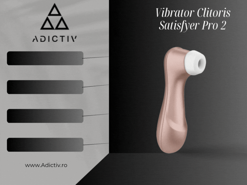 Vibrator Clitoris Satisfyer Pro 2 pentru Stimulare Clitoris Maro [1]