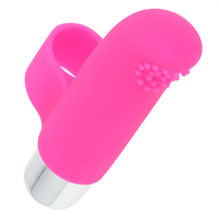 Vibrator Deget Ohmama, Silicon Moale,  Roz, Viteza 11.000 RPM – Discret si Puternic [3]