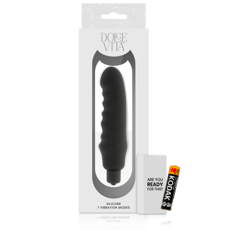 Vibrator Dolce Vita cu 7 Functii de Vibratie, Silicon Moale, Impermeabil, 150 x 37 mm [5]