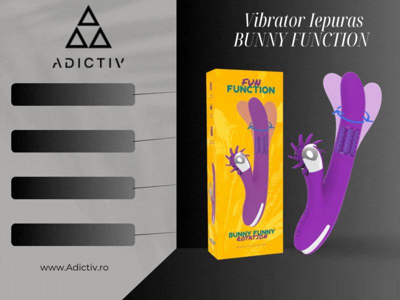 Vibrator Iepuras BUNNY FUNCTION - Stimulator Revolutionar cu Functie Multi-Senzoriala [1]