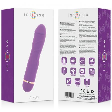 Vibrator Intense Airon 20 Moduri de Vibratie Silicon Mov [4]