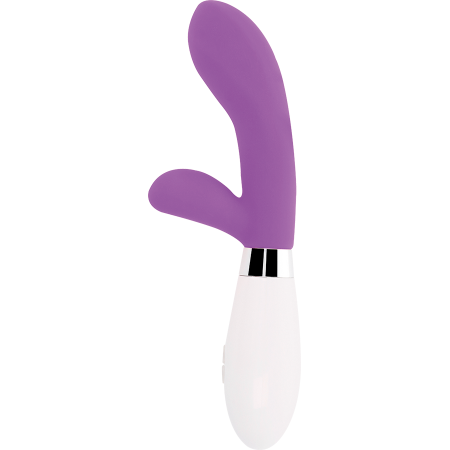Vibratoare iepuras (rabbit) - Vibrator Iepuras  Jackson din Silicon Mov, 10 Moduri de Vibratie, Dual Motor, 12 cm, Glossy
