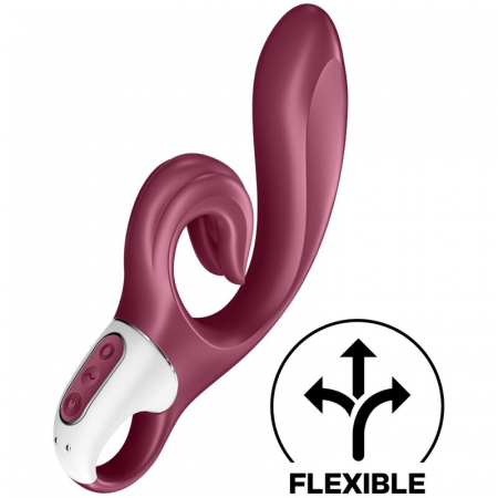 Vibratoare iepuras (rabbit) - Vibrator Satisfyer Iepuras  Love Me Dual Stimulation pentru Punctul G si Clitoris, 12 Functii, Silicon Medicala