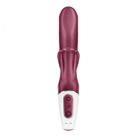 Vibrator Satisfyer Iepuras  Love Me Dual Stimulation pentru Punctul G si Clitoris, 12 Functii, Silicon Medicala [4]