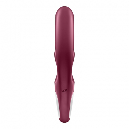 Vibrator Satisfyer Iepuras  Love Me Dual Stimulation pentru Punctul G si Clitoris, 12 Functii, Silicon Medicala [3]