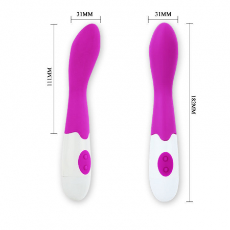 Vibrator Pretty Love Bishop cu 30 Moduri de Vibratii, din Silicon, Stimulare Intensa, Design Ergonomic [6]