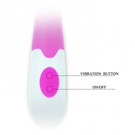 Vibrator Pretty Love Bishop cu 30 Moduri de Vibratii, din Silicon, Stimulare Intensa, Design Ergonomic [7]