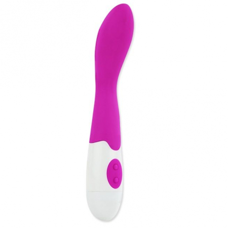 Vibratoare pentru punctul G - Vibrator Pretty Love Bishop cu 30 Moduri de Vibratii, din Silicon, Stimulare Intensa, Design Ergonomic