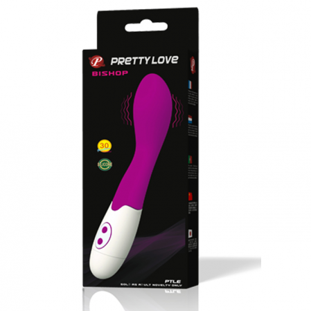 Vibrator Pretty Love Bishop cu 30 Moduri de Vibratii, din Silicon, Stimulare Intensa, Design Ergonomic [2]