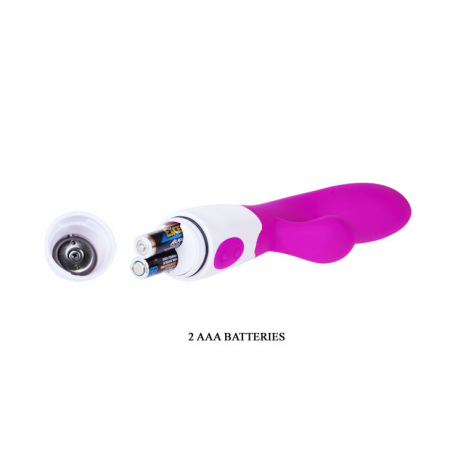 Vibrator Iepuras Pretty Love Alvis – 30 Moduri de Vibratii, Silicon de Inalta Calitate, 20 cm [7]