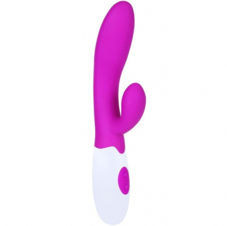 Vibratoare iepuras (rabbit) - Vibrator Iepuras Pretty Love Alvis – 30 Moduri de Vibratii, Silicon de Inalta Calitate, 20 cm