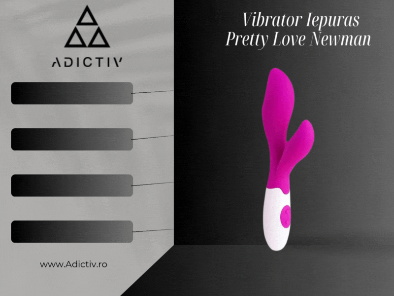Vibrator Iepuras Pretty Love Newman - 30 Moduri de Vibratii, Silicon Premium, Stimulare Intensa [1]