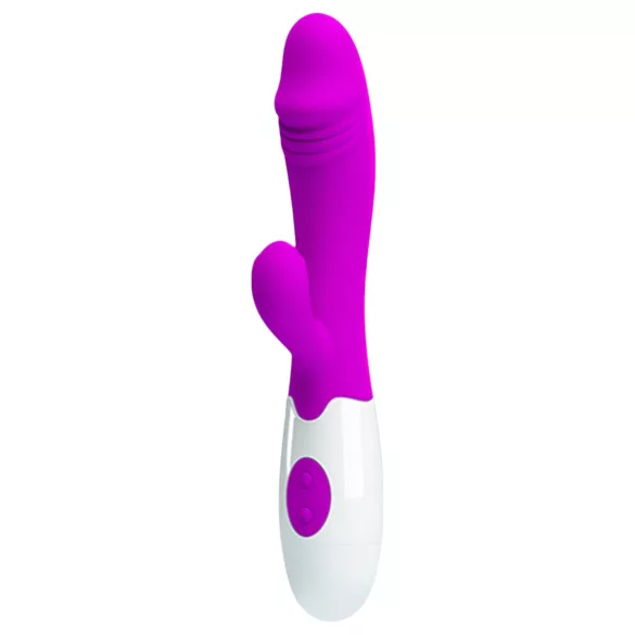 Geluri si creme pentru stimularea clitorisului - Vibrator Iepuras Pretty Love Snappy – Stimulare Vaginala si Clitoridiana, 30 de Moduri de Vibratie