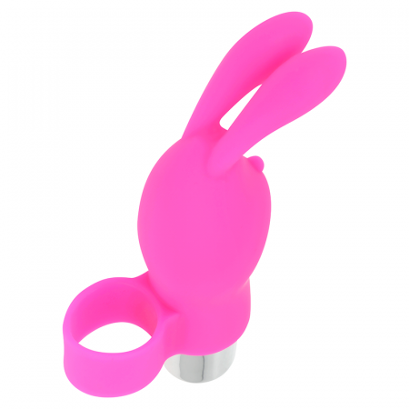 Vibrator Iepuras pentru Deget Ohmama, Rezistent la Apa, Silicon Moale, 11.000 RPM [3]