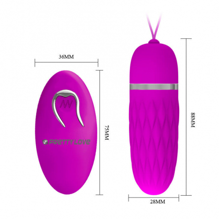 Vibrator Pretty Love Dawn - Stimulator cu 12 Moduri de Vibrate si Telecomanda [6]