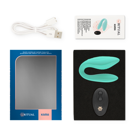 Vibrator Ritual Kama cu Telecomanda, Silicon Hipoalergenic, 10 Moduri de Vibratie, Reîncarcabil [7]